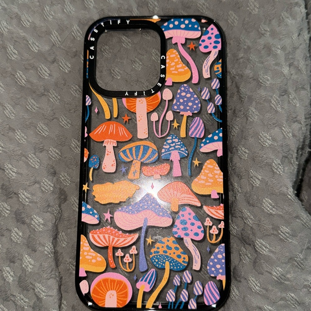 Casetify IPhone 15 Pro Max- Magic Mushrooms
